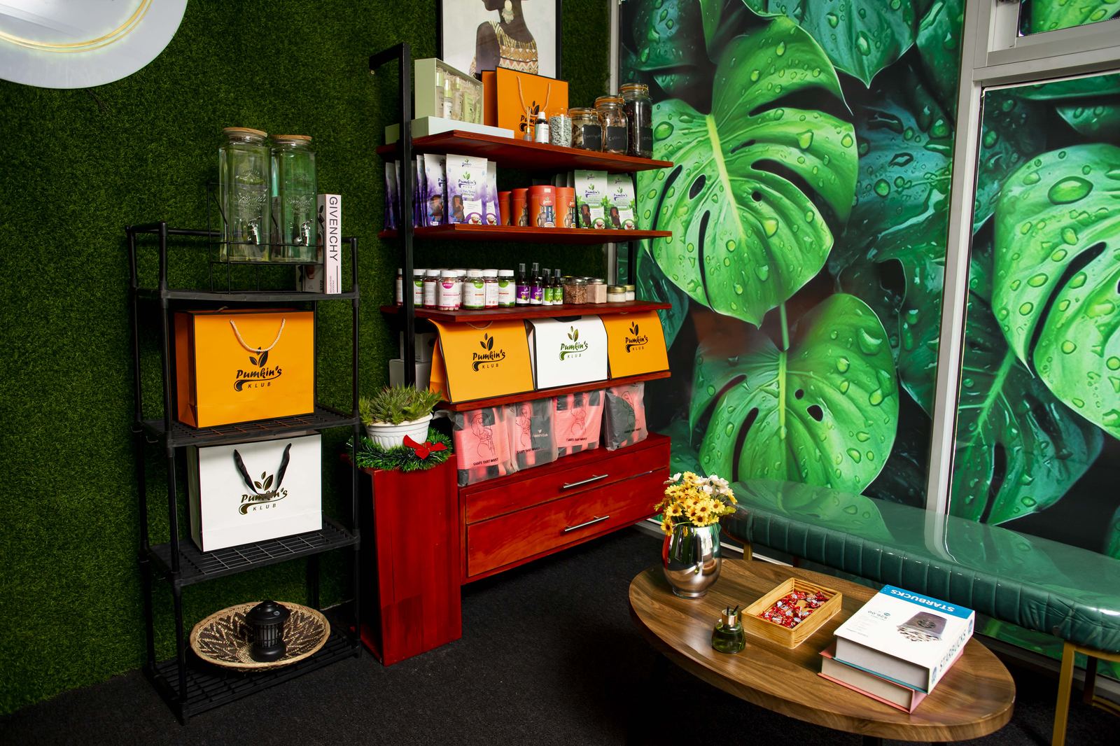 The Klub Spa interior detail